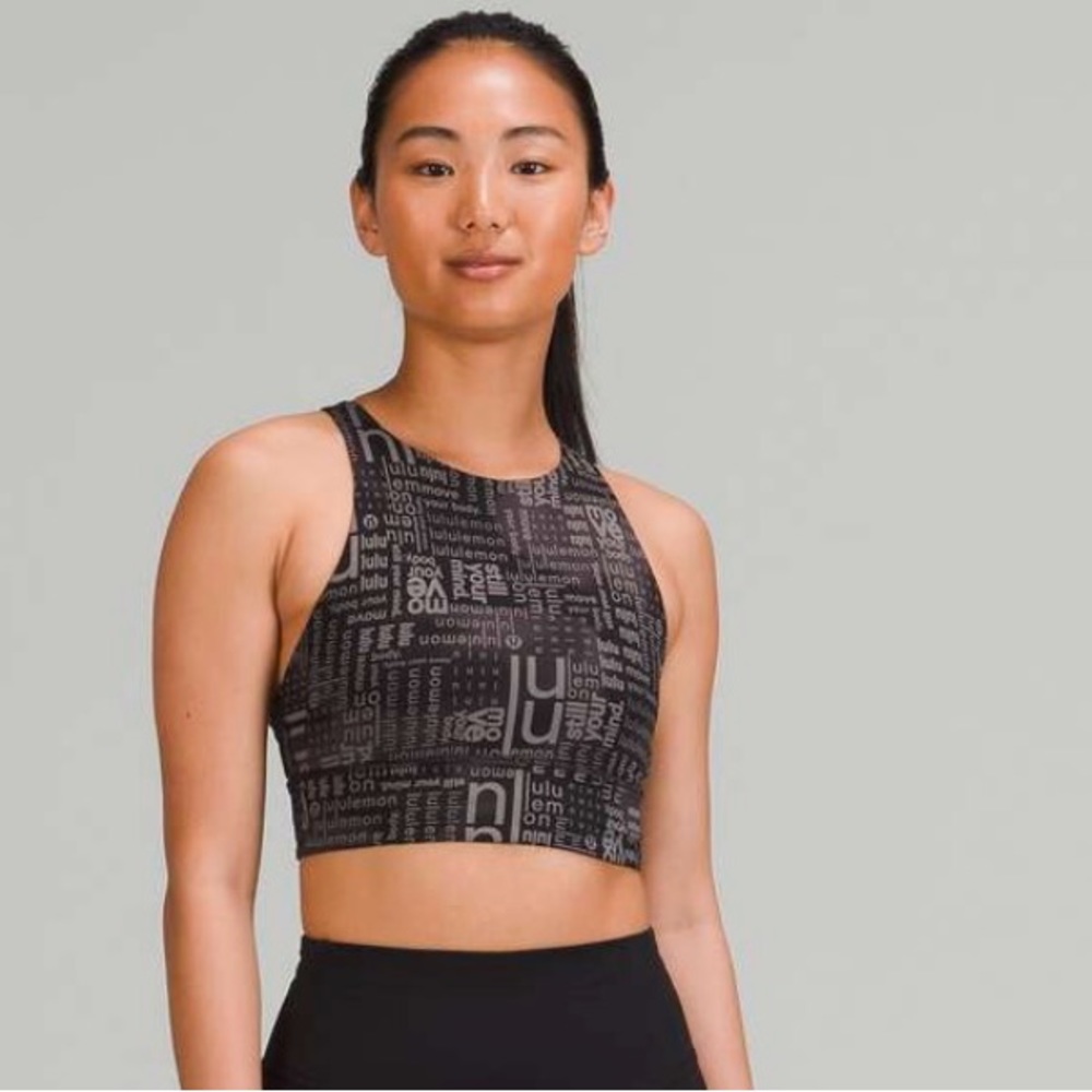 Lululemon Energy High Neck Longline Bra, size 4, NWOT